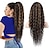 זול קוקו-הארכת קוקו בסגנון בוהמי שרוך שרוך תוספות שיער לקוקו לנשים ארוך מתולתל גלי קוקו סינטטית טבעית לנשים
