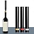 billige Barutstyr-leppestiftstil vinåpner - 3 farger nåletype lufttrykk vinflaskeåpner, korketrekker for vinflaskepropper