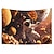 cheap Landscape Tapestry-Astronaut Pizza Hanging Tapestry Wall Art Large Tapestry Mural Decor Photograph Backdrop Blanket Curtain Home Bedroom Living Room Decoration