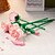 رخيصةأون تماثيل-قطعة واحدة من نموذج زهرة الورد الرومانسي المقترح لعيد الحب الإبداعي، لعبة ربط بسيطة، هدية عيد الفصح