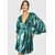 abordables années 1980-Disco Années 1980 Couleur métalique brillante Robe Robe portefeuille Disco Paillettes Femmes Carnaval Mascarade Soirée Enterrement de Vie de Jeune Fille Défilé de la Fierté Adultes Robe