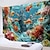 cheap Landscape Tapestry-Undersea Landscape Hanging Tapestry Wall Art Large Tapestry Mural Decor Photograph Backdrop Blanket Curtain Home Bedroom Living Room Decoration