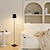 billiga Bordslampor-golvlampa i aluminium uppladdningsbar stående lampa inomhus sovrum vardagsrum atmosfär skrivbordslampa typ-c