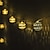 Χαμηλού Κόστους Τροφοδότηση με Ηλιακή Ενέργεια-ηλιακά φωτιστικά εξωτερικού χώρου 20/30/50 led maroccan ball globe φωτάκια χορδών με 8 λειτουργίες ηλιακά φώτα νεράιδα υπαίθρια αδιάβροχα μαροκινά φώτα νεράιδα ηλιακά για χριστουγεννιάτικη διακόσμηση αίθριου κήπου γάμου