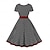 cheap Historical &amp; Vintage Costumes-Polka Dots 1950s Cocktail Dress Dailywear Dress Flare Dress Women&#039;s Polka dots Christmas Event / Party Cocktail Party Prom Dress