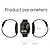 ieftine Ceasuri Smart-M32 Ceas inteligent 1.83 inch Uita-te inteligent Bluetooth Pedometru Reamintire Apel Monitor de Activitate Compatibil cu Android iOS Dame Bărbați Standby Lung Telefon Hands-Free Rezistent la apă IP 67