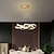 Χαμηλού Κόστους Κυκλικό σχέδιο-60 cm Με ροοστάτη Κρεμαστά Φωτιστικά αλουμίνιο Σιλικαζέλ Καλλιτεχνικό στυλ Πρωτότυπο Κομψό Βαμμένα τελειώματα Μαύρο Καλλιτεχνικό Μοντέρνα 110-240 V