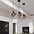 economico Luci Isola cucina-lampada a sospensione a led, design a lanterna, lampadario moderno in vetro metallo di grandi dimensioni, stile retrò adatto per cucina con lampadari, bancone bar, negozi/caffetterie, sala da pranzo,