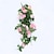 baratos Flores Artificiais &amp; Vasos-aprimore a decoração da sua parede com a beleza delicada de uma roseira artificial de 19 cabeças - perfeita para adicionar um toque de romance e elegância a qualquer sala ou evento