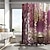 Χαμηλού Κόστους Κουρτίνες Μπάνιου-πανσέληνος λουλούδι αμπέλου swing εκτύπωση τοπίου με γάντζο κουρτίνα μπάνιου μοντέρνα πολυεστερική μηχανική επεξεργασία αδιάβροχο μπάνιο
