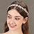 preiswerte Diademe &amp; Krone-Kronen-Tiaras Stirnbänder Kopfbedeckung Strass Aleación Hochzeit Cocktail Luxus Retro Mit Strass Kunstperlen Kopfschmuck Kopfbedeckung