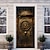 voordelige Deurafdekkingen-oude vintage deur deurhoezen deur tapijt deur gordijn decoratie achtergrond deur banner voor voordeur boerderij vakantie feest decor benodigdheden