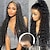 cheap Human Hair Lace Front Wigs-Water Wave Lace Front Wig Full Lace Front Human Hair Wigs For Black Women 30 Inch HD Wet And Wavy 6x7 Wave Frontal Wig