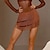 abordables Tenues de danse latine-Danse latine Danse de Salon Jupes Gland Couleur Pure Fantaisie Femme Utilisation Entraînement Taille haute Fibre de Lait