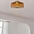 billiga Plafonder-taklampa kaffefärgad glastaklampa 20/28/38cm för tak ljusbrun mitten av århundradet nära taklampa för vardagsrum sovrum kök matsal 110-240v