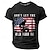cheap Men&#039;s 3D T-shirts-Don&#039;t Let the Old Man In American Flag Daily Designer Retro Vintage Men&#039;s 3D Print T shirt Tee Sports Outdoor Holiday Going out T shirt Black Navy Blue Brown Short Sleeve Crew Neck Shirt