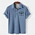 cheap Men&#039;s Button Up Polos-Father&#039;s Day papa shirts Golden Year x Fox | Classic Waffle Polo Shirt