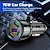 cheap Car Charger-5-in-1 Dual line Car Charger 75W Quick Charge One Tow Five 3USB2PD Car Phone Charger