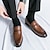 cheap Men&#039;s Slip-ons &amp; Loafers-Men&#039;s Loafers &amp; Slip-Ons Casual Shoes Comfort Loafers Dress Loafers British Style Plaid Shoes Business Casual British Daily Office &amp; Career PU Breathable Comfortable Loafer Black Brown Spring Fall