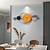 preiswerte Wand-Dekor-Uhren Licht Luxus moderne minimalistische Uhren Home Restaurant Wanddekorationen Wandbild kreative Wohnzimmer Wanduhren 80 * 29 cm 100 * 40 cm