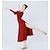 tanie Stroje balowe-Taniec latynoamerykański Taniec balowy Sukienka Czysty Kolor Damskie Szkolenie Dzienne zużycie Długi rękaw Wysoki POLI