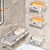 Χαμηλού Κόστους Gadgets Μπάνιου-μοτίβο παγετώνα χωρίς τρυπάνι πιάτο σαπουνιού επιτοίχιο ράφι οικιακής αποχέτευσης μπάνιου υψηλής ποιότητας κουτί σαπουνιού διπλής στρώσης