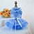 cheap Dresses-Dog Cat Wedding Dress Cute Party Winter Breathable Soft Washable Comfortable Outdoor Wedding Party Casual Daily Dog Clothing for Bichon Frise Pomeranian Baby Pet Papillon Small