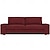 preiswerte IKEA Abdeckungen-Kivik 3-Sitzer-Sofabezug aus Polyester-Leinen von IKEA, einfarbige Schonbezüge aus 100 % Polyester
