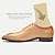 رخيصةأون أحذية أوكسفورد للرجال-أحذية رجالية أنيقة منقوشة بالذهب ومزينة بالزهور من جلد أكسفورد أصفر وأسود