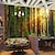 cheap Nature&amp;Landscape Wallpaper-Cool Wallpapers Beam Forest Landscape Wallpaper Wall Mural Roll Sticker Peel and Stick Removable PVC/Vinyl Material Self Adhesive/Adhesive Required Wall Decor for Living Room Kitchen Bathroom