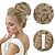 ieftine Meșe-extensii de coc dezordonat clemă ondulată cu gheare coc dezordonat piese de păr blonde evidențiază extensie de coc dezordonată clip în gheare chignon cocuri de păr sintetice pentru femei