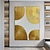 tanie Obrazy abstrakcyjne-duże ręcznie robione złoto minimalistyczne malarstwo abstrakcyjne ręcznie malowane modern art malarstwo ręcznie malowane biały malarstwo abstrakcyjne złoto 3d teksturowane malarstwo złoty liść