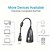 voordelige Microfoons-usb2.0 externe onafhankelijke geluidskaart oormuziek converter audio 7.1 desktop laptop accessoires externe geluidskaart