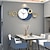 halpa Seinäkoristeet-iso seinäkello olohuoneen sisustukseen moderni minimalistinen seinäkello äänetön ei-naki toimistoon kouluun koti keittiö ruokasali kylpyhuone paristokäyttöinen 82*32cm 100*42cm