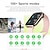 billiga Smarta klockor-1 ny talande smartklocka fyrkantig skärm svart silikonrem pulsmätare sömnmonitor utomhussportklocka för apple android huawei smartphone semesterpresent födelsedagspresent godsaker