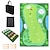 お買い得  ゴルフアクセサリーと用品-カジュアルゴルフゲームセットは、ヒッティングマットとゲームパッドを備えた完全なゴルフ体験で、ゆっくり楽しみながらスイングテクニックを磨くのに最適です。