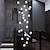levne Lustry-dlouhé lustry pro vysoké stropy, moderní závěsné světlo s křišťálovými koulemi, globusová kapková lampa, závěsná svítidla pro točité schodiště, foyer, vchod