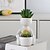 cheap Vases &amp; Basket-Succulent Doll Planter Lifelike Decor Piece for Desktops, Creative Ornament for Greenery Enthusiasts