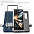 Недорогие Чехлы для Samsung-телефон Кейс для Назначение SSamsung Galaxy Z Fold 5 Z Fold 4 Z Fold 3 Откидная крышка Полная защита тела Разъем для карты Защита от удара Ретро ПК Кожа PU