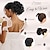 Недорогие Конские хвостики-Черный зажим для наращивания конского хвоста, короткие вьющиеся волосы для наращивания пони, натуральные объемные вьющиеся волнистые синтетические волосы с конским хвостом для женщин, повседневного