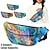 cheap Graphic Print Bags-Women&#039;s Crossbody Bag Shoulder Bag Belt Bag Polyester Outdoor Daily Holiday Zipper Print Large Capacity Lightweight Multi Carry Geometric Abstract Art Blue