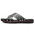 ieftine Sandale Bărbați-Bărbați Sandale Papuci &amp; Flip-flops Retro Plimbare Epocă Zilnic Plajă Piele Comfortabil Roșu Închis Negru Primăvară Toamnă