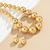 ieftine Seturi de Bijuterii-Seturi de bijuterii de mireasă 2 Perle 1 Colier Cercei Pentru femei Clasic Dulce Încântător Clasic Iubire Prețios Rotund Set de bijuterii Pentru Nuntă Cadou