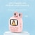 preiswerte Digitalkamera-Polaroid Cartoon intelligente Kinderkamera wärmeempfindliche Sofortdruck digitale kleine SLR-Kamera Spielzeug