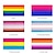 preiswerte Pride-Dekorationen-5 Stück Regenbogenflaggen Set LGBT LGBTQ Erwachsene Unisex Gay Lesbian Trans Queer Pride Parade Pride Month Party Karneval Dekor