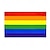 abordables Disfraces de Carnaval-LGBTQ Arco iris Bandera Adulto Hombre Mujer Homosexuales lesbiana Desfile del orgullo Mes del Orgullo Mascarada Disfraces fáciles de Halloween