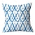 tanie geometryczny styl-niebieskie poduszki dekoracyjne poszewka na poduszkę 1 szt. miękka kwadratowa poszewka na poduszkę poszewka na poduszkę do sypialni salon sofa kanapa krzesło
