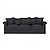 preiswerte IKEA Abdeckungen-Grönlid 3-Sitzer-Sofabezug, einfarbig, 100 % Polyester, Schonbezüge