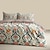 cheap Duvet Cover Sets-Duvet Cover 3-Piece Set Paisley Vining Florals Comfy Breathing