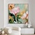 billiga Blom- och växtmålningar-oljemålning handgjord handmålad väggkonst abstrakt blommor dukmålning heminredning dekor utsträckt ram redo att hängas